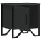 vidaXL Bedside Cabinets 2 pcs Black 40x30x40 cm Engineered Wood