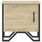 vidaXL Bedside Cabinet Sonoma Oak 40x30x40 cm Engineered Wood
