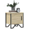 vidaXL Bedside Cabinets 2 pcs Sonoma Oak 40x30x40 cm Engineered Wood
