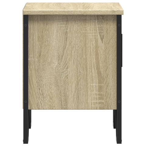 vidaXL Bedside Cabinets 2 pcs Sonoma Oak 40x30x40 cm Engineered Wood