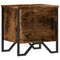 vidaXL Bedside Cabinet Smoked Oak 40x30x40 cm Engineered Wood