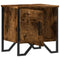 vidaXL Bedside Cabinet Smoked Oak 40x30x40 cm Engineered Wood