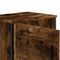 vidaXL Bedside Cabinet Smoked Oak 40x30x40 cm Engineered Wood