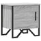 vidaXL Bedside Cabinet Grey Sonoma 40x30x40 cm Engineered Wood