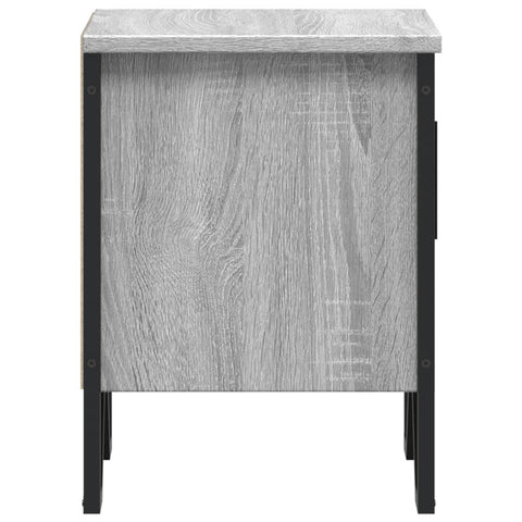 vidaXL Bedside Cabinets 2 pcs Grey Sonoma 40x30x40 cm Engineered Wood