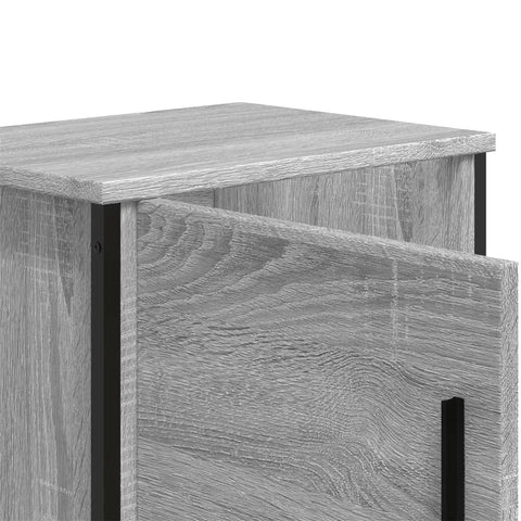 vidaXL Bedside Cabinets 2 pcs Grey Sonoma 40x30x40 cm Engineered Wood