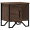 vidaXL Bedside Cabinet Brown Oak 40x30x40 cm Engineered Wood
