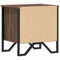 vidaXL Bedside Cabinet Brown Oak 40x30x40 cm Engineered Wood