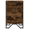vidaXL Bedside Cabinet Smoked Oak 40x41x60 cm Engineered Wood