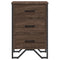 vidaXL Bedside Cabinet Brown Oak 40x41x60 cm Engineered Wood