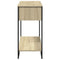 vidaXL Console Table Sonoma Oak 100x35x74.5 cm Engineered Wood