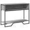 vidaXL Console Table Grey Sonoma 100x35x74.5 cm Engineered Wood