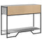 vidaXL Console Table Grey Sonoma 100x35x74.5 cm Engineered Wood