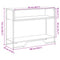 vidaXL Console Table Grey Sonoma 100x35x74.5 cm Engineered Wood