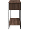 vidaXL Console Table Brown Oak 100x35x74.5 cm Engineered Wood