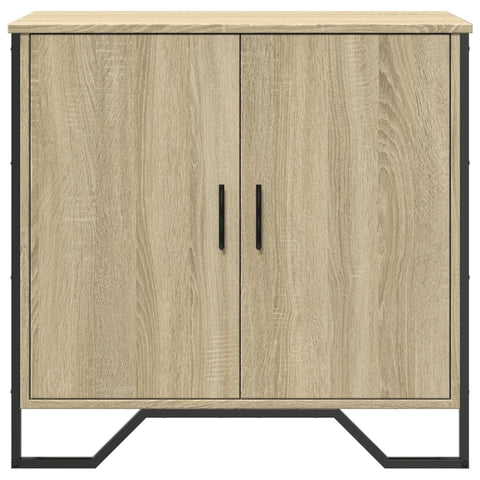vidaXL Sideboard Sonoma Oak 78x35.5x74.5 cm Engineered Wood