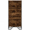 vidaXL Bookcase Smoked Oak 50x31x106 cm Engineered Wood