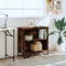 vidaXL Bookcase Smoked Oak 80x31x74.5 cm Engineered Wood