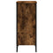 vidaXL Bookcase Smoked Oak 80x31x74.5 cm Engineered Wood