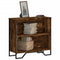 vidaXL Bookcase Smoked Oak 80x31x74.5 cm Engineered Wood