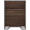 vidaXL Bookcase Brown Oak 80x31x106 cm Engineered Wood