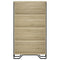 vidaXL Bookcase Sonoma Oak 80x31x137.5 cm Engineered Wood