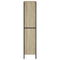 vidaXL Bookcase Sonoma Oak 80x31x137.5 cm Engineered Wood