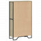 vidaXL Bookcase Sonoma Oak 80x31x137.5 cm Engineered Wood