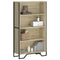 vidaXL Bookcase Sonoma Oak 80x31x137.5 cm Engineered Wood