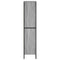 vidaXL Bookcase Grey Sonoma 80x31x137.5 cm Engineered Wood