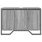 vidaXL Bathroom Sink Cabinet Grey Sonoma 91x35x60 cm Engineered Wood
