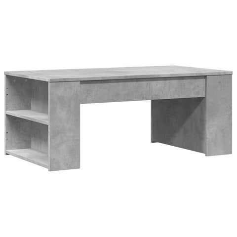 vidaXL Coffee Table Concrete Grey 102x55x42 cm Engineered Wood