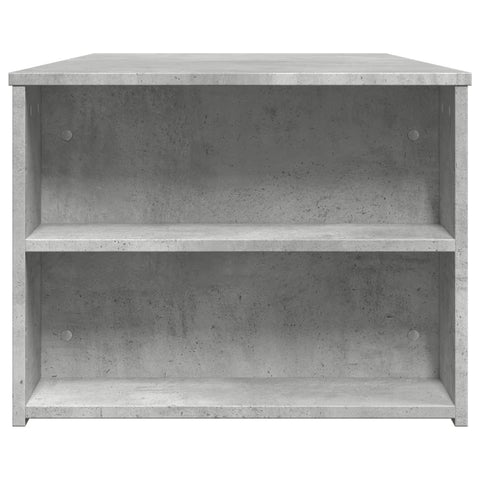 vidaXL Coffee Table Concrete Grey 102x55x42 cm Engineered Wood