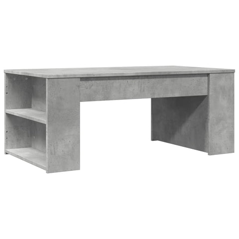 vidaXL Coffee Table Concrete Grey 102x55x42 cm Engineered Wood