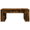 vidaXL Coffee Table Smoked Oak 102x55x42 cm Engineered Wood