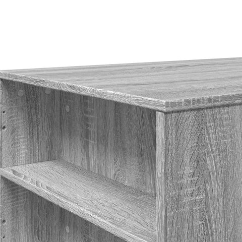 vidaXL Coffee Table Grey Sonoma 102x55x42 cm Engineered Wood