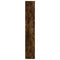 vidaXL Bookcase Smoked Oak 57x28.5x174 cm Engineered Wood