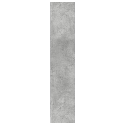 vidaXL Bookcase Concrete Grey 57x28.5x141 cm Engineered Wood