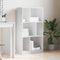 vidaXL Bookcase White 57x28.5x107.5 cm Engineered Wood
