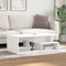 vidaXL Coffee Table White 102x55x35 cm Engineered Wood