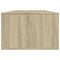 vidaXL Coffee Table Sonoma Oak 102x55x35 cm Engineered Wood
