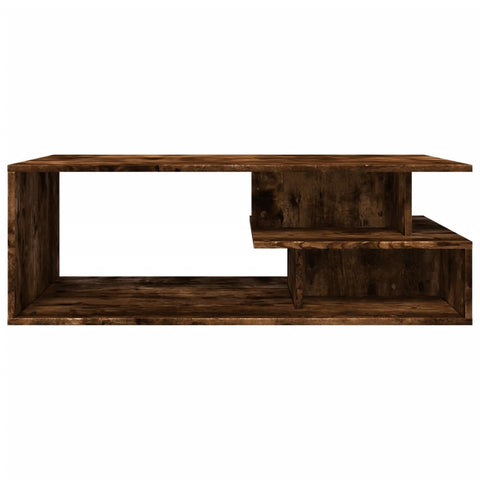 vidaXL Coffee Table Smoked Oak 102x55x35 cm Engineered Wood