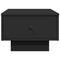 vidaXL Coffee Table Black 60x45x31 cm Engineered Wood