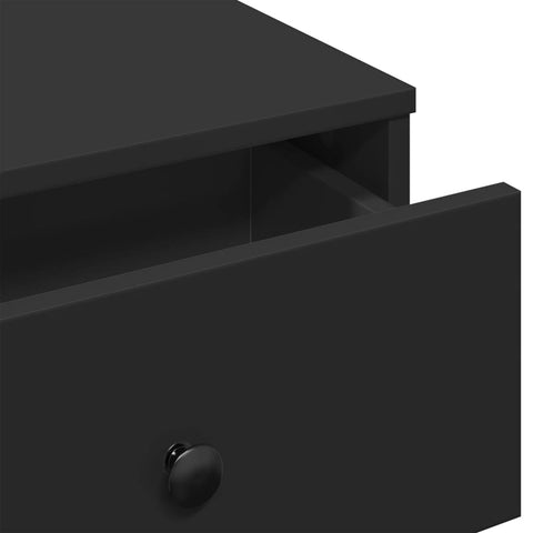 vidaXL Coffee Table Black 60x45x31 cm Engineered Wood