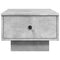 vidaXL Coffee Table Concrete Grey 60x45x31 cm Engineered Wood