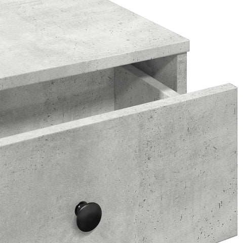 vidaXL Coffee Table Concrete Grey 60x45x31 cm Engineered Wood