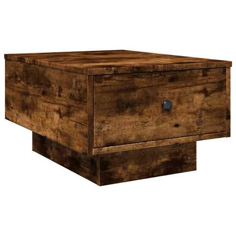 vidaXL Coffee Table Smoked Oak 60x45x31 cm Engineered Wood