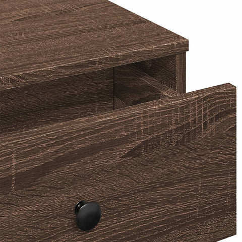 vidaXL Coffee Table Brown oak 60x45x31 cm Engineered Wood