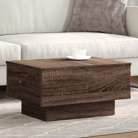 vidaXL Coffee Table Brown oak 60x45x31 cm Engineered Wood