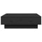 vidaXL Coffee Table Black 90x90x28 cm Engineered Wood
